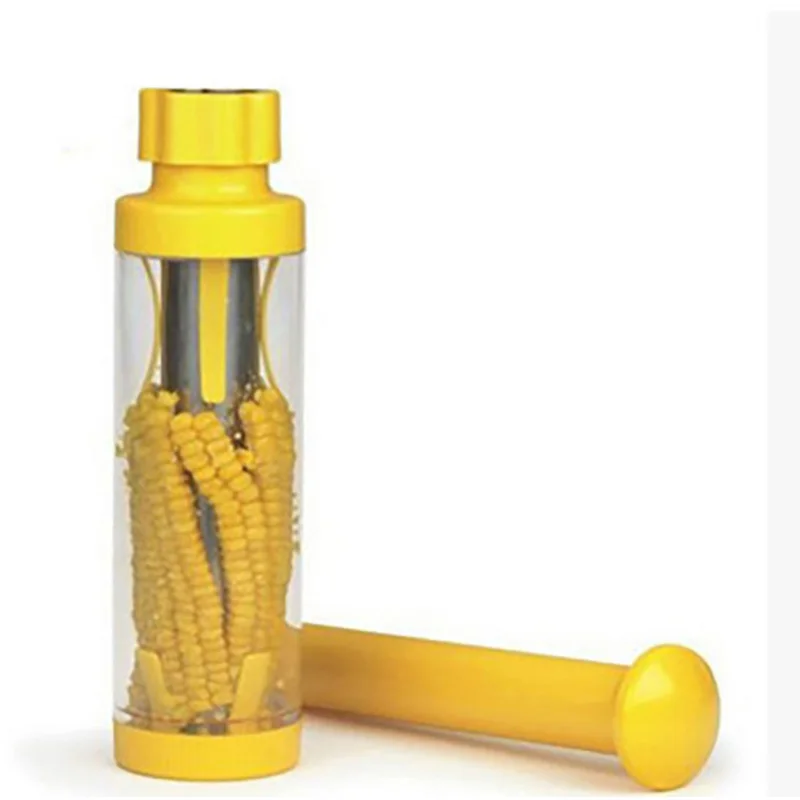 1Pcs Corn Peelers Yellow Stainless Steel Shaver Grain Separator Corns Planing Device Kitchen Cookware Vegetable Tools | Дом и сад