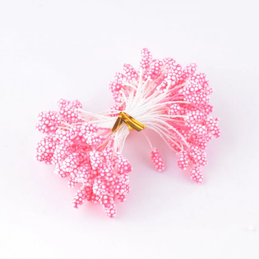 Искусственные цветы с тычинками 4 мм (60 мм) 1000 шт./лот жемчужные цветочные тычинки