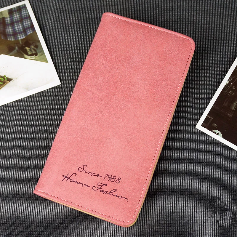 Новый женский клатч модные кошельки из искусственной кожи женские длинные
