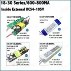 Внутренняя внешняя Высокая Светодиодная лампа PFC CE 40-80 Вт фонарь светодиодный драйвер 18-30x3 Вт 600 мА 18-30Cx3B 800 мА фонарь постоянный ток Бесплатная доставка