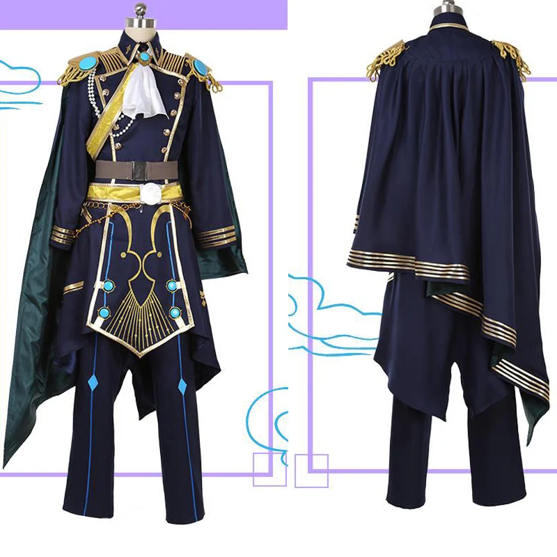 Аниме! Idolish7 Cruiser обозреватель триггер YAOTOME GAKU Великолепная Готическая униформа