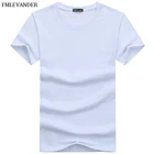 Новая Модная хлопковая футболка с коротким рукавом Homme Повседневная футболка плюс 5XL мужская футболка мужская рубашка