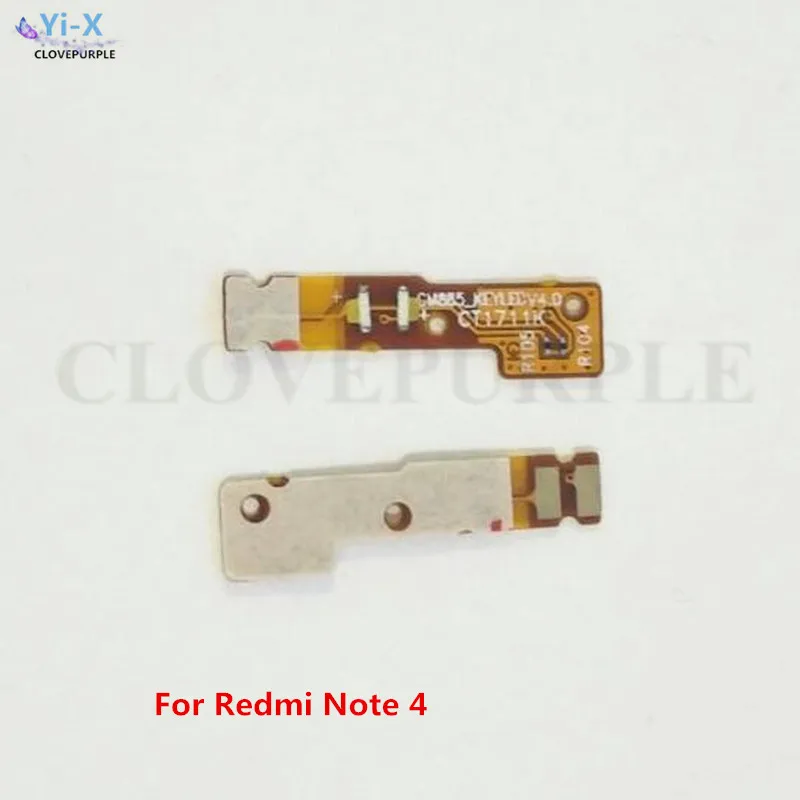 1 шт. для Xiaomi Redmi Note4 / Note4X Светодиодная лампа FPC кнопка гибкий кабель запасные части
