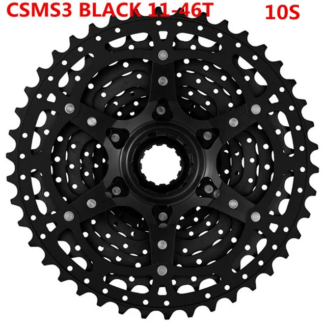 10S 11 46T Allblack Sunracing 8 S/9 S/10 S/11 S/12 S 11-28 T/11-50 T горный велосипед полный спектр маховика - Цвет: 10S 11 46T Allblack