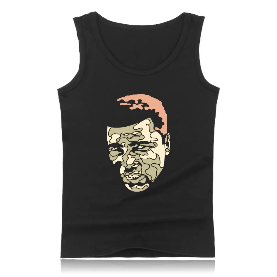 Топ на бретелях для мужчин в стиле хип хоп с надписью Greatest MUHAMMAD ALI рубашки без