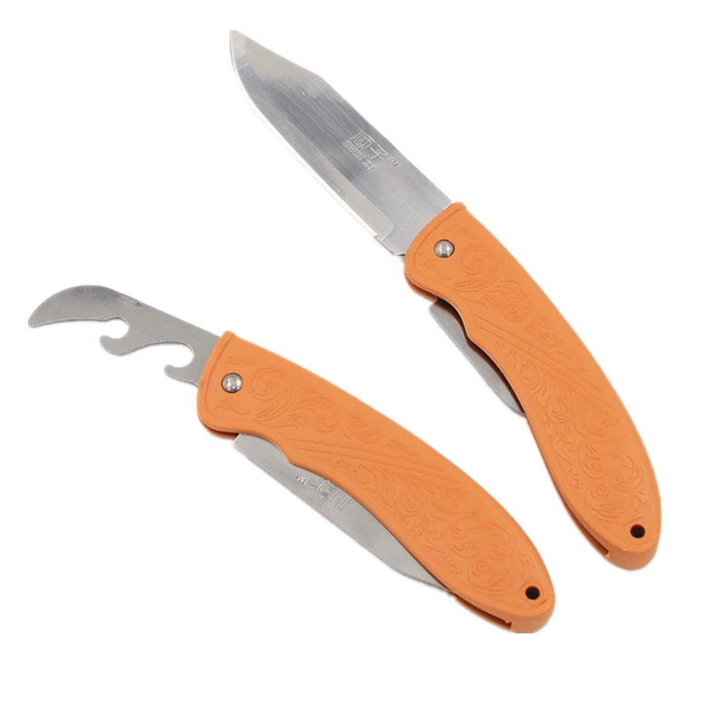 Складной Многофункциональный кухонный Карманный Брелок многоцелевой нож для