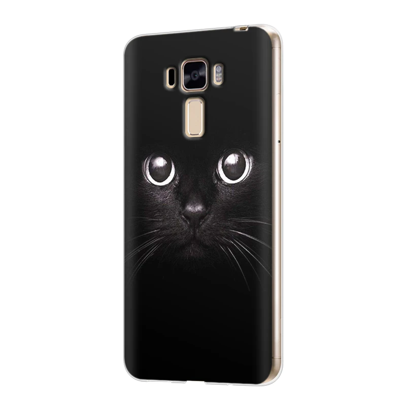 Мягкий чехол JURCHEN из ТПУ для ASUS Zenfone 3 Laser ZC551KL силиконовый с прозрачными краями