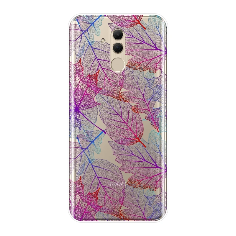Силиконовый чехол для телефона Huawei Mate 7 8 9 10 20 Lite мягкая задняя крышка Pro с синими