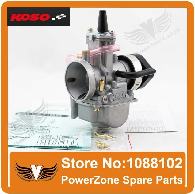 КОСО PWK Карбюратор 30 мм С Power Jet Мотогонок Карбюратора GY6 150cc 200cc 250cc Dirt Яма Off Road