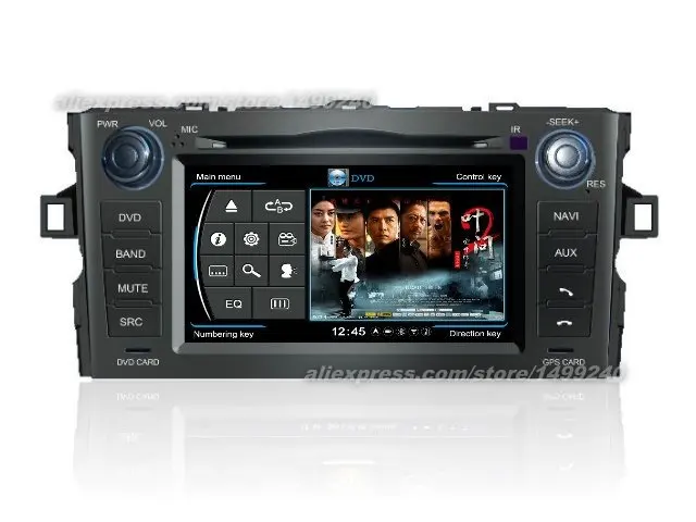 Goedkoop Voor Toyota Auris 2007 ~ 2012-Auto GPS Navigatiesysteem + Radio TV DVD IPod BT 3G WIFI HD Screen Multimedia Systeem