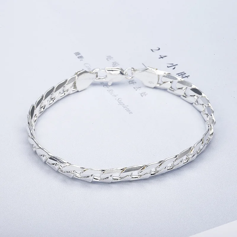 Модные брендовые браслеты topkeep унисекс золотого/серебряного цвета скрученные