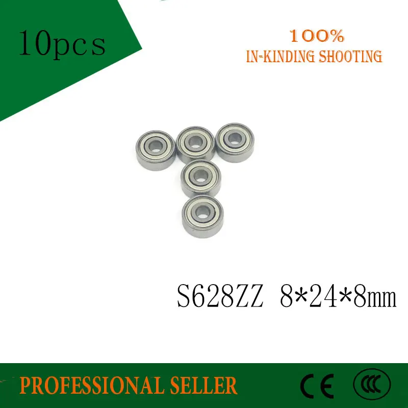 10 шт. шарикоподшипники из нержавеющей стали 8 х24х8 мм|bearing bearing|bearings miniaturebearing stainless |