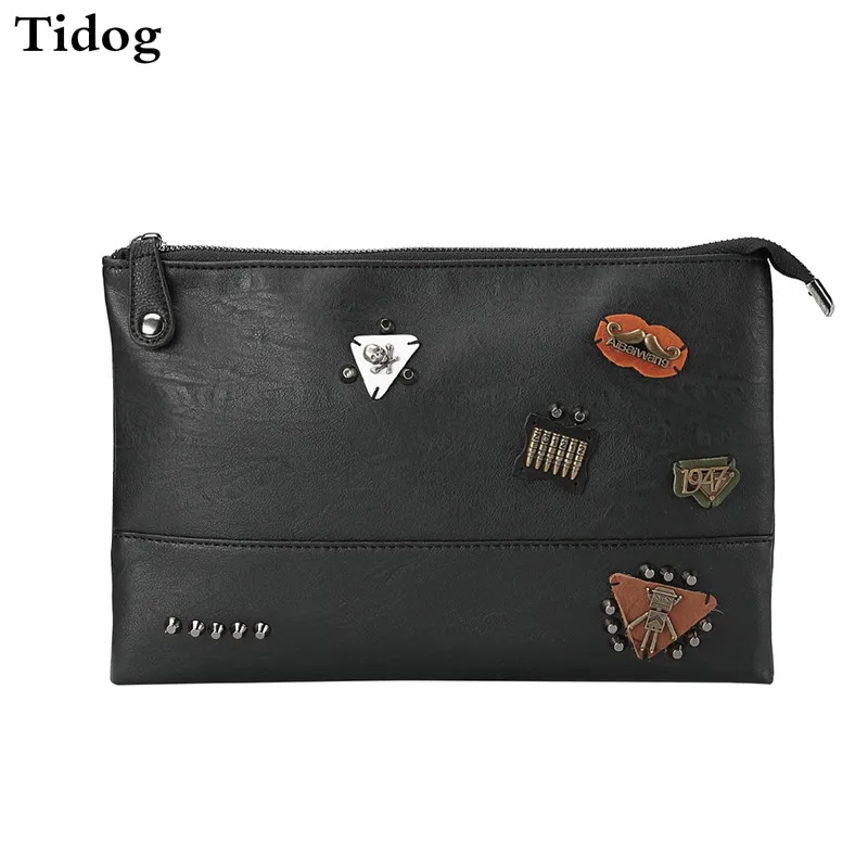 Tidog новая сумка с заклепками мужская модная клатч|clutch bag|hand bagbag f |