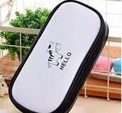 zebra Hello Animal чехол для карандашей, Kawaii, Большой Вместительный школьный чехол для ручек, принадлежности для карандашей, сумка для карандашей, школьная коробка, чехол для карандашей, канцелярские принадлежности - Цвет: zebra