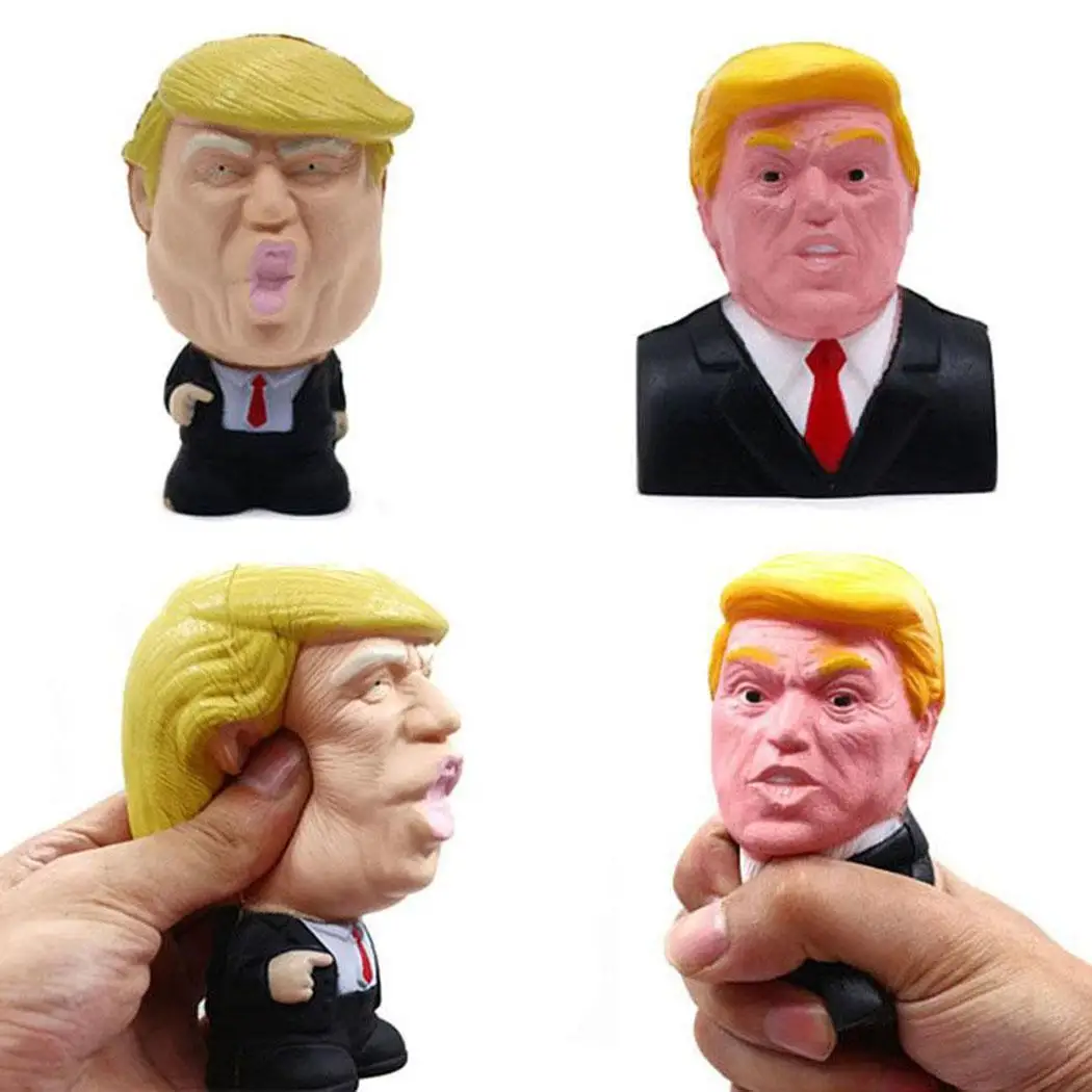 Новинка Trump Donald Stress Squeeze Ball Type1 половина тела Type2 форма всего