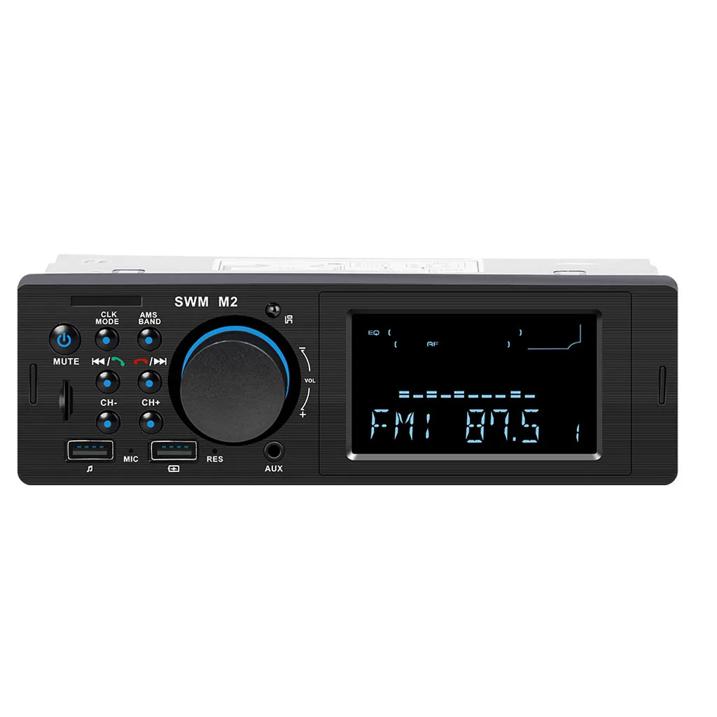 SWM M2 автомобильный Радио стерео MP3 плеер цифровой Bluetooth 4 0 60Wx4 FM Аудио Музыка USB / SD с