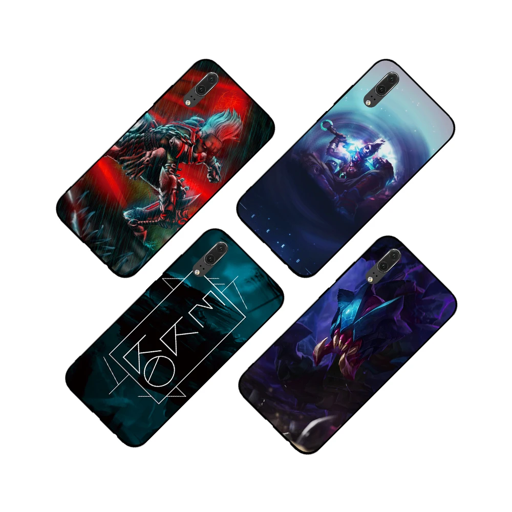 Мягкий чехол League of Legends EKKO для Huawei Y6 Y7 Y9 Prime 2017 2018 2019 Nova 2i 3 4 3i Lite Mate 10 20 Pro