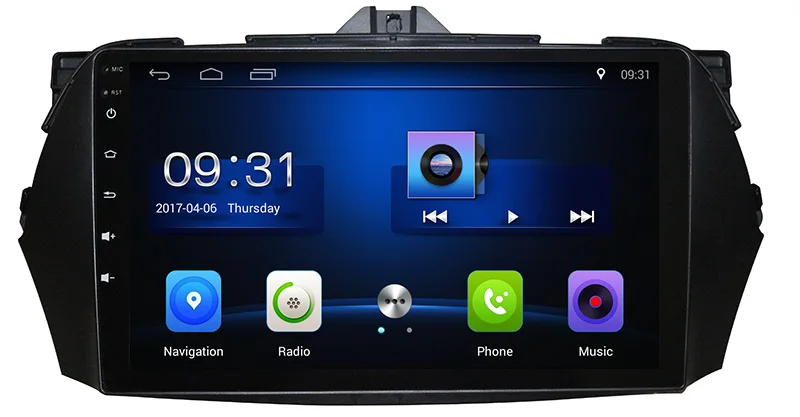 9 &quot2 Гб ОЗУ + 32 ПЗУ android 7 0 автомобильное радио для Suzuki Ciaz/Alivio 2014-2017 с автомобильным