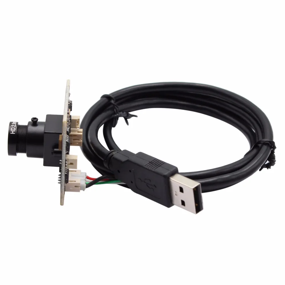 Usb камера 3 0 МП с широкоугольным объективом 2 8 мм оснащена сенсором MICRON AR0331