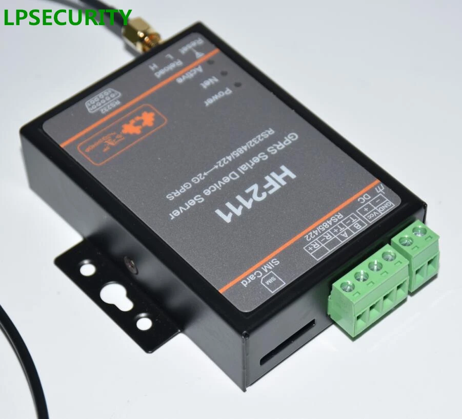 LPSECURITY серийный RS422 RS232 RS485 к GPRS DTU модуль серверный контроллер Поддержка GSM/GPRS|serial