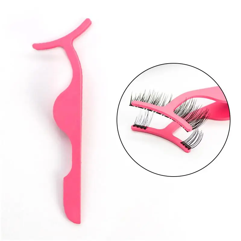 С магнитным натуральным магнитом накладные 3 ресницы тусклые applicator 24P магнитные