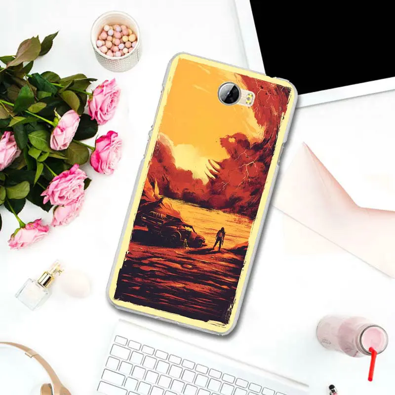 Мягкие ТПУ чехлы для телефонов Mad Max Fury Road Huawei P8 P9 P10 P20 P30 Mate 10 Lite Pro Y3 Y5 Y6 II Honor 7 Smart Shell