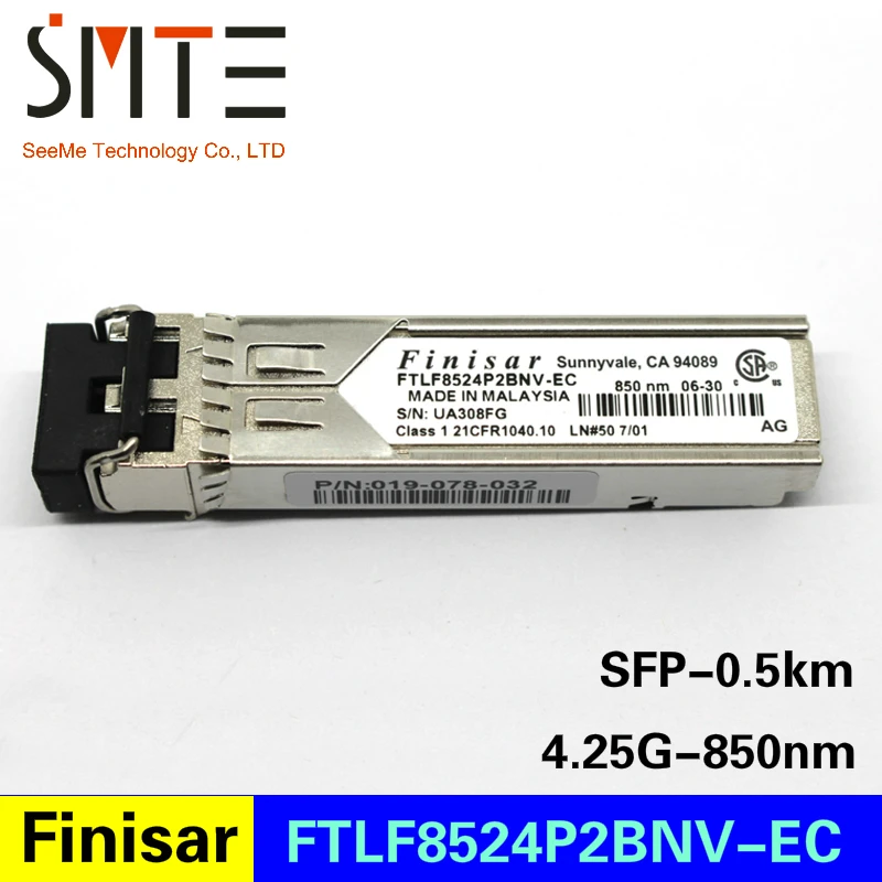 FINISAR FTLF8524P2BNV EC многорежимный модуль SFP 4.25G 850NM 0.5KM волоконно оптический