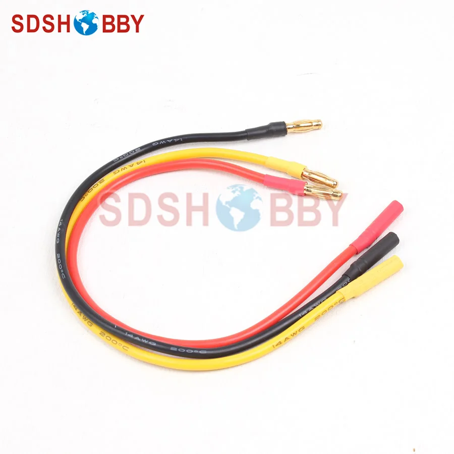Удлинительный кабель 14AWG для двигателя и регулятора оборотов Силиконовый Кабель