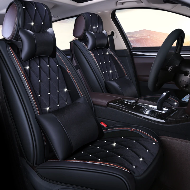 Studded Rhinestone plush car seat cover for LEXUS CT ES IS GS GX LX RX NX LS GX460 GX470 GX400 RX580 GS300 RX450h HS250H | Автомобили и