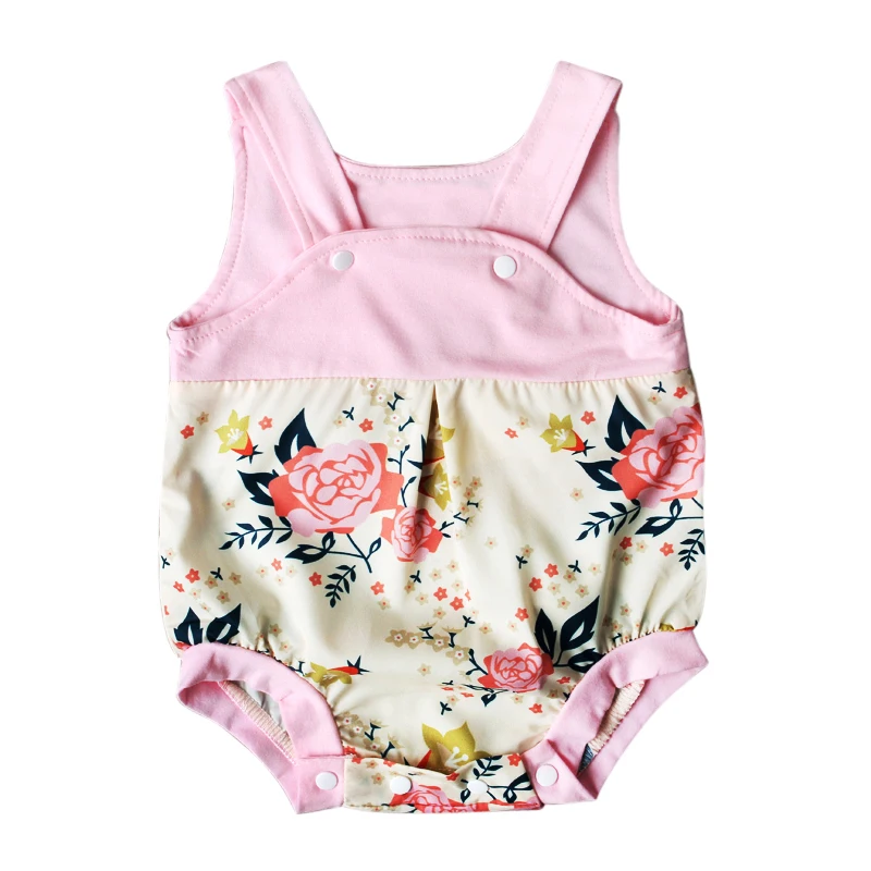 Комбинезон Rorychen для новорожденных девочек винтажный Ромпер без рукавов с