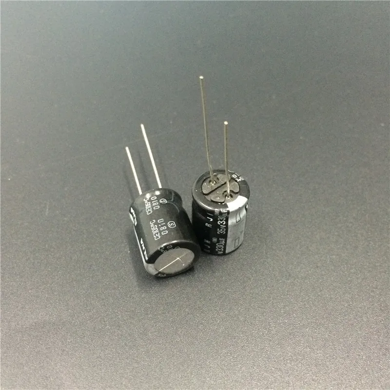 10 шт. 330 мкФ 35 в ELNA RJH серии 12x16 мм сверхнизкое сопротивление 35V330uF аудио конденсатор