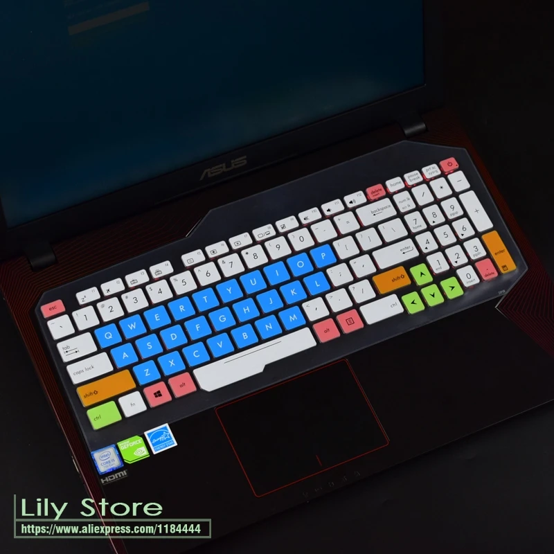Защитный чехол для клавиатуры Asus Rog FX73VD KX53VE FX53VD ZX53VE ZX73VD GL553 FX553 ZX53VD GL553vw 15