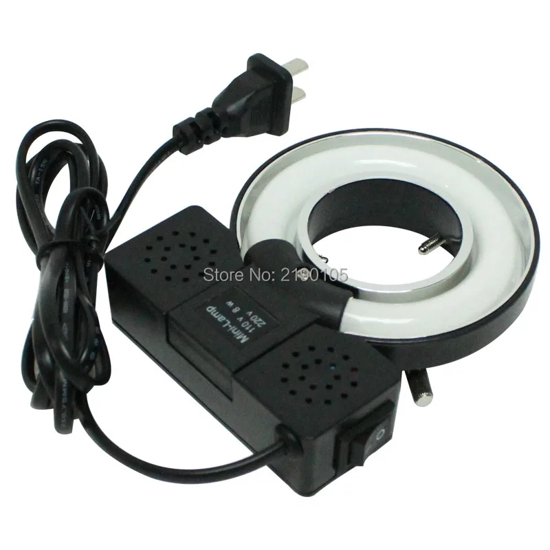 Кольцевая кольцевая лампа трубка микроскоп источник светильник 8 Вт фотолампа