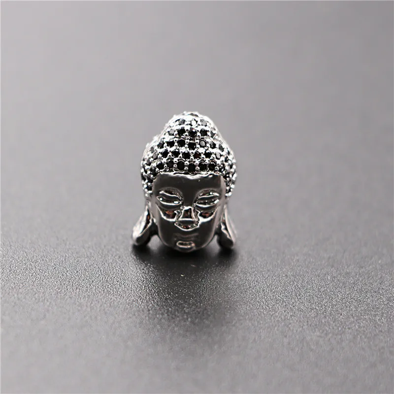 1 шт. циркониевые бусины магнитные латунные бусины-разделители в форме головы