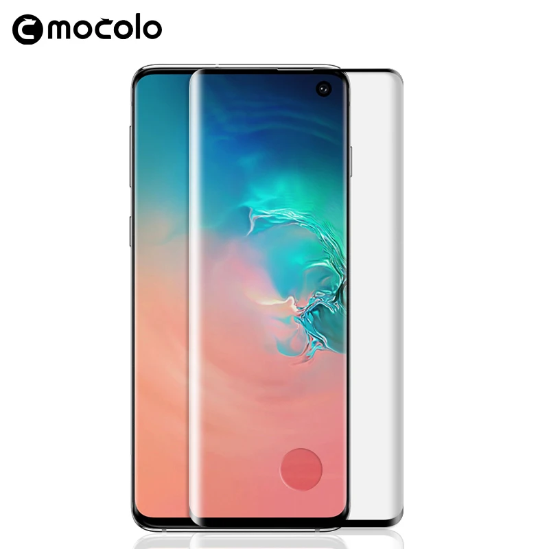 Mocolo 3D изогнутый экран со сканером отпечатков пальцев разблокированное стекло