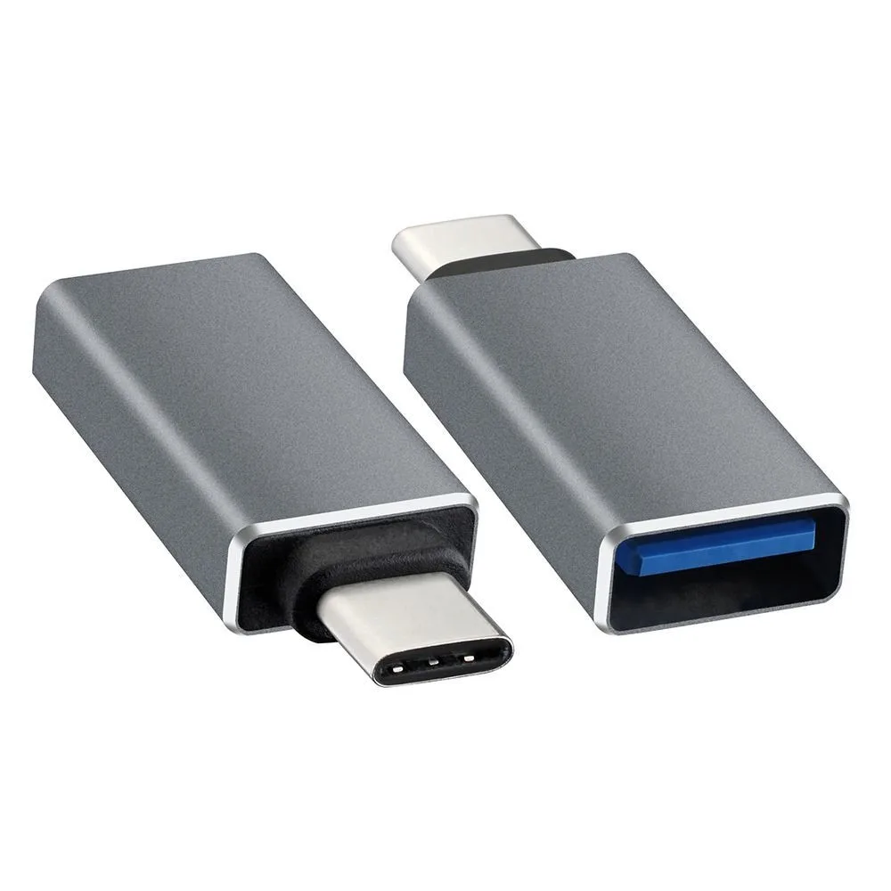 2 шт. OTG Type C адаптер USB папа к 3 0 Женский зарядный преобразователь данных для