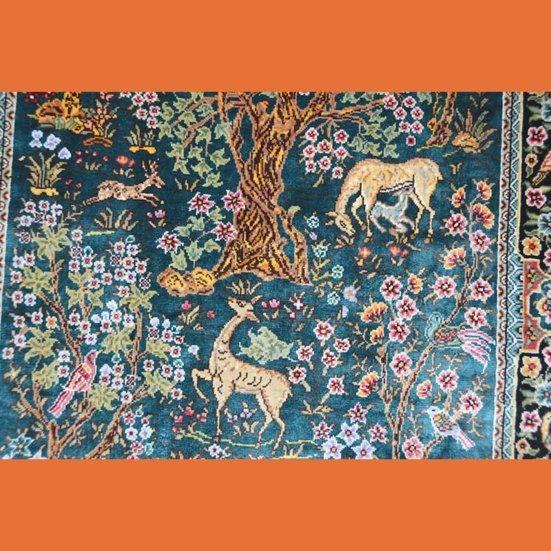 61 x 91 см 2x3ft 100% handknotted шелка ковер / ковры оптовая продажа цена хороший цвет