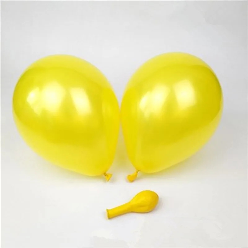 12 дюймов жемчужные латексные шары Красочные гелиевый воздух с изящными бубонами