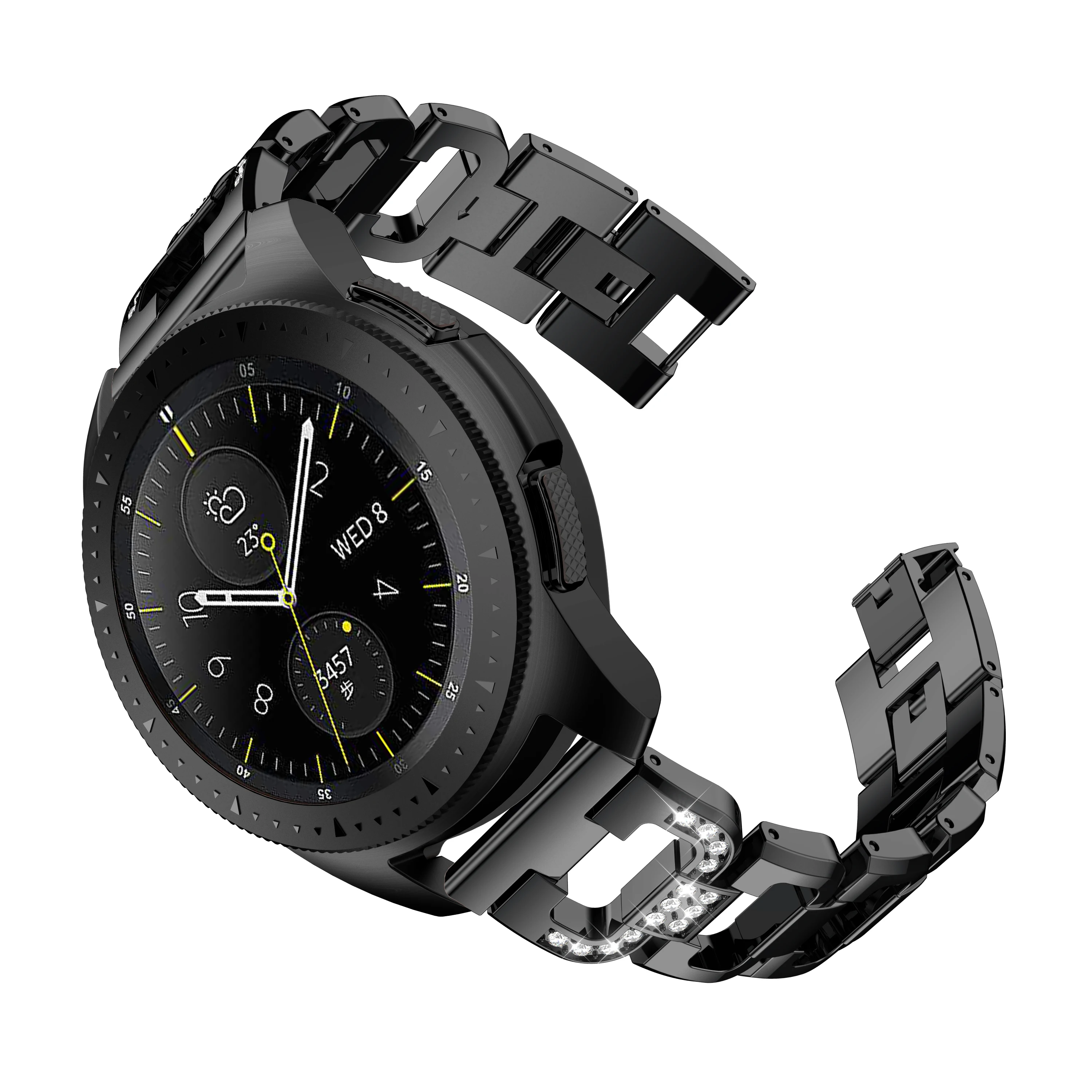 Ремешок из нержавеющей стали со стразами для Huawei Watch 2/2 Pro сменный металлический
