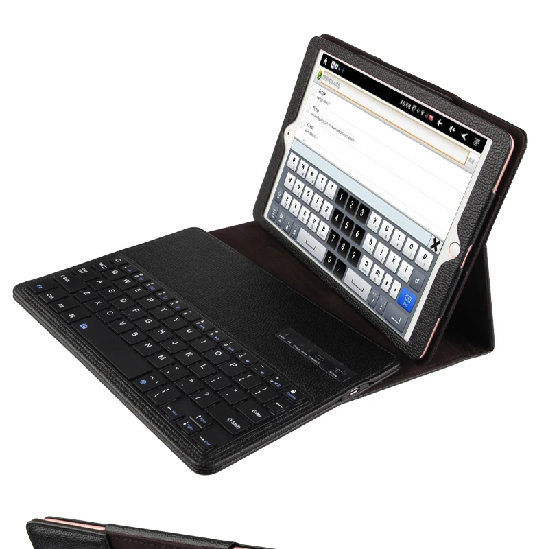 Чехол-книжка с подставкой для iPad 9 7 2017 2018 / 5 6 Air 2 Pro съемный чехол клавиатуры Bluetooth +