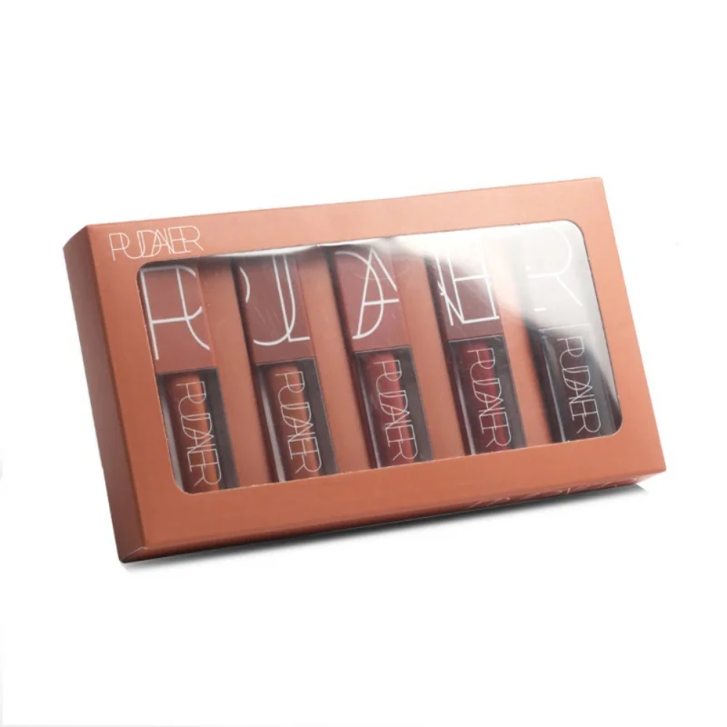 ГОРЯЧИЙ Макияж шоколадный блеск для губ водонепроницаемый вечный жидкий тату