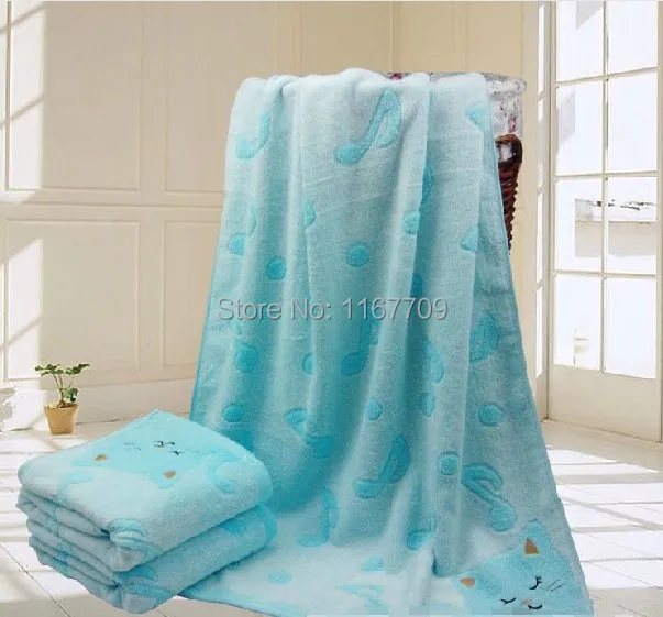Полотенце детское из мягкого бамбука 70x140 см 1 шт.|bath towel beach|towel largebamboo |