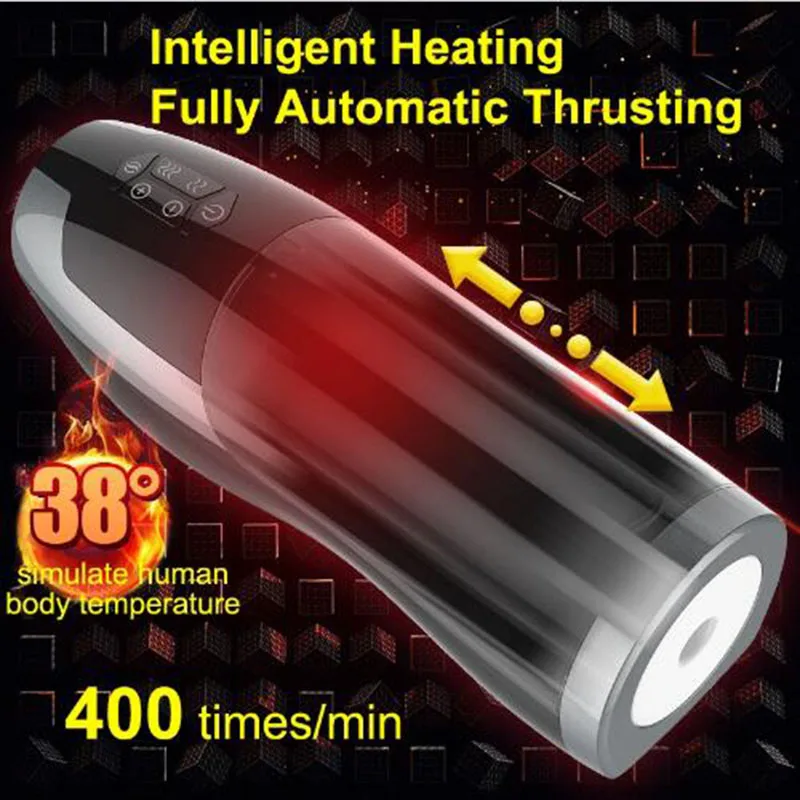 Поршневая телескопическая мастурбационная манжета для мужчин доверительный