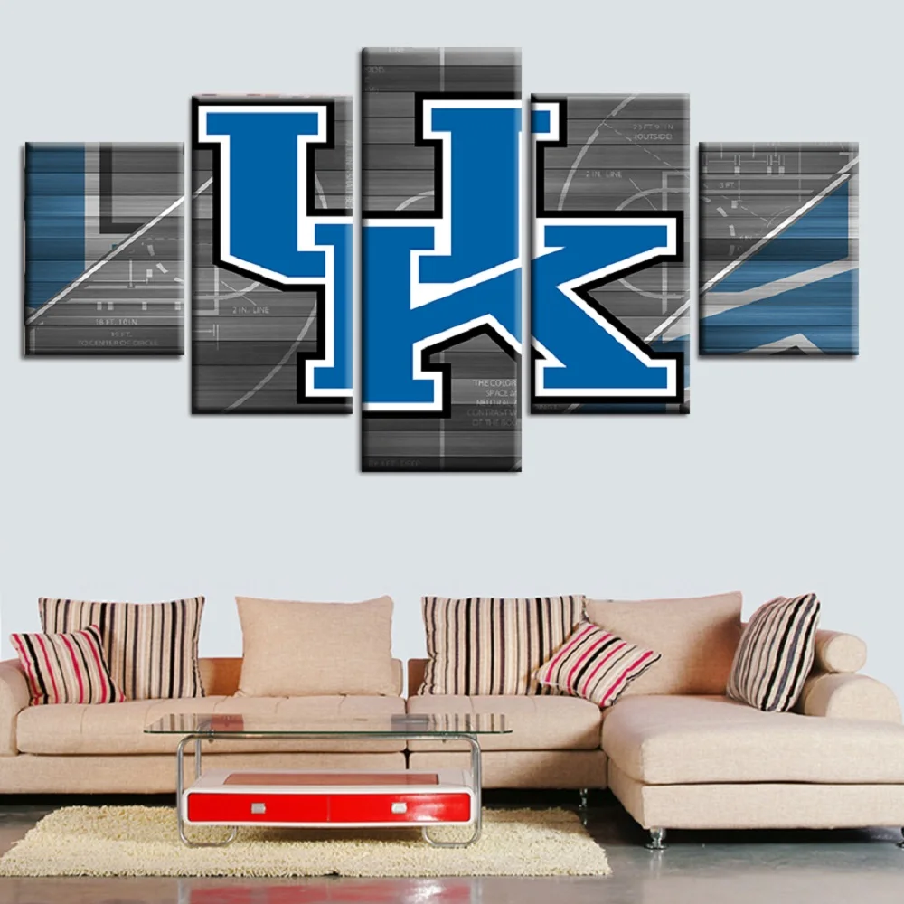 Современные буквы картины 3 шт. Большой Печать холст стены искусства Модульная