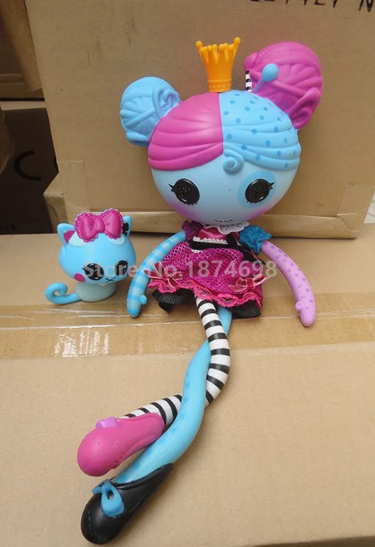Новая кукла Lalaloopsy Lala Oopsie большая 30 см с комплектом из 2 фигурок игрушек милые