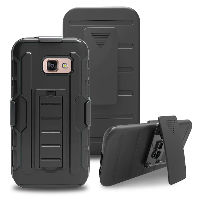 Защитный бронированный чехол для samsung Galaxy A3 A5 A7 2016 fundas 2017 + Зажим ремня|a7 case|armor casecase
