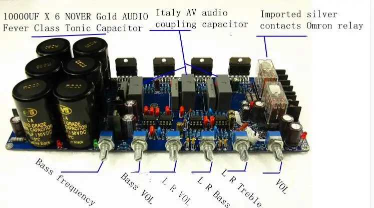 TDA7294 2.1-channel Subwoofer Amplifier Board DIY (Upgraded Version With Protection Circuit) | Электроника