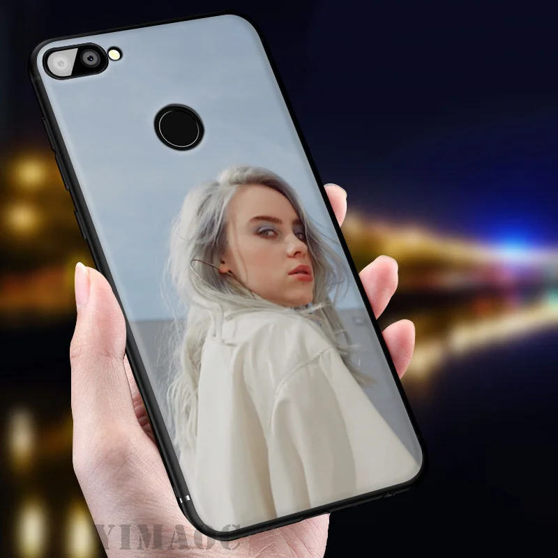 Мягкий чехол YIMAOC Billie Eilish для huawei mate 20 10 P30 P20 Pro P10 P9 P Smart Z 2019 и Nova 3 3i Lite |