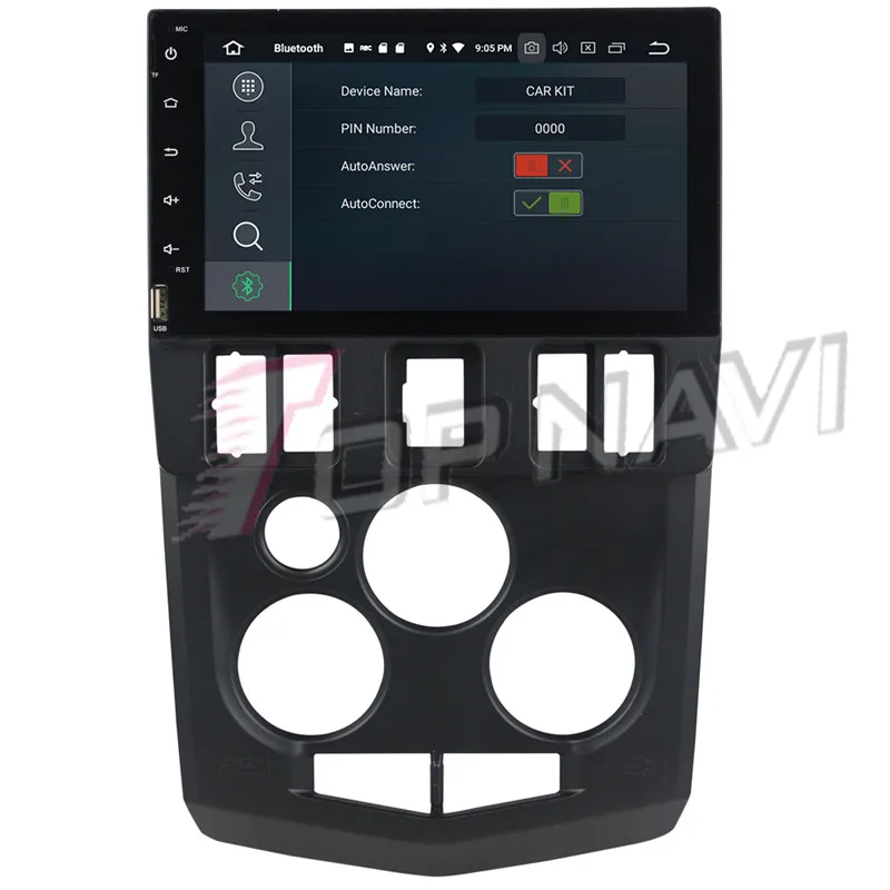 Topnavi Android 9 0 автомобильный медиацентр радио для LOGAN L90 Авторадио GPS навигация аудио