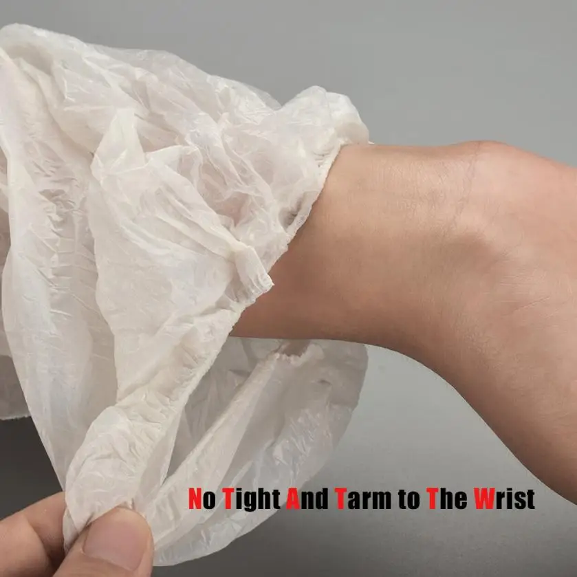 Новинка 5 пар одноразовых нарукавников для татуировок медицинский латексный